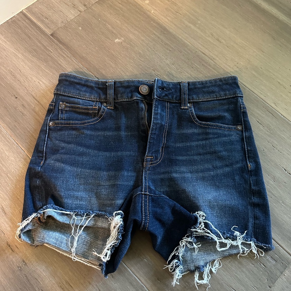 American Eagle Hi-Rise Shortie Shorts